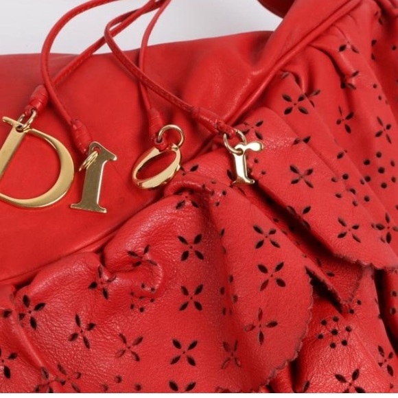 Dior Gypsy Ruffle Vintage Hobo - Picture 3 of 7